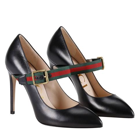 gucci heels black escarpin|Gucci Heels for Women .